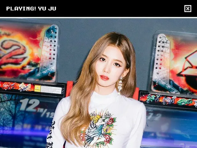 【d公式fnc】Cherry Bullet、 CONCEPT PHOTO PLAYING_YUJU 公開。