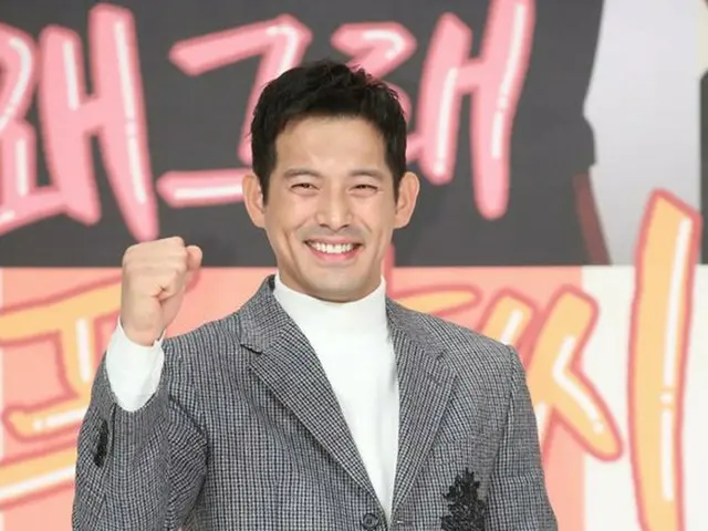 俳優オ・ジホ、、KBS新水木ドラマ「どうしたのプンサンさん」制作発表会に出席。