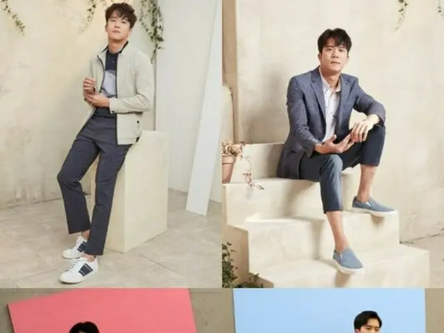 俳優ハ・ソクジン、画報撮影ビハインドカットを公開