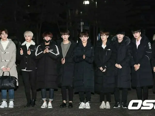 UP10TION、「ミュージックバンク」出勤中