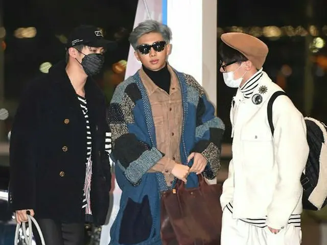 防弾少年団 JIN＆RM& J-HOPE、ワールドツアーのため名古屋に向かった
