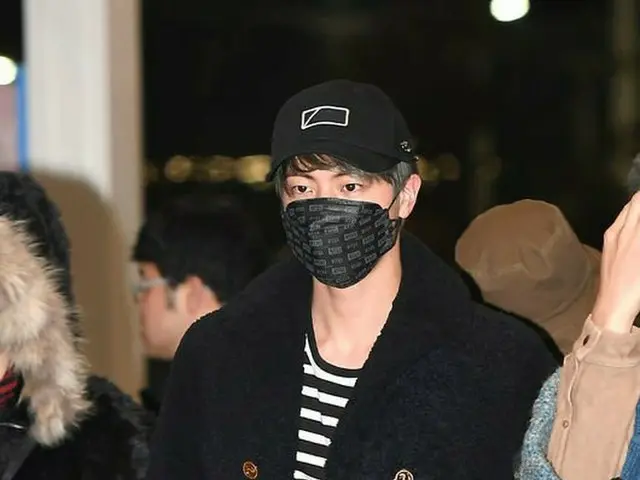 防弾少年団 JIN、ワールドツアーのため名古屋に向かった