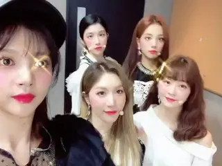 、、【t公式】LABOUM、「音楽中心」の直前の様子を公開