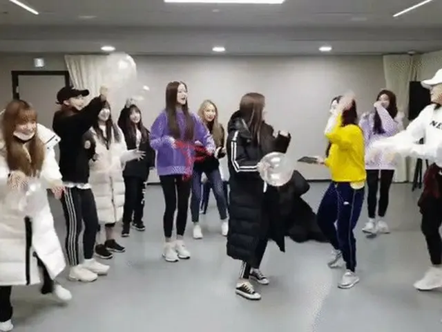 IZ*ONE、ダンスタイム公開