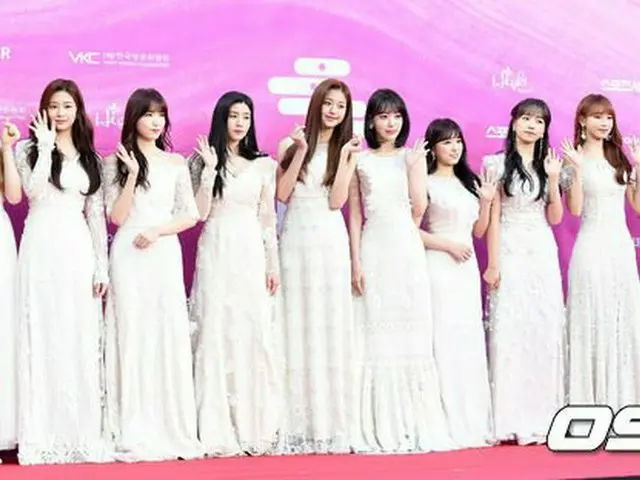 IZ*ONE、「第28回ハイワン ソウル歌謡大賞」レッドカーペットに登場