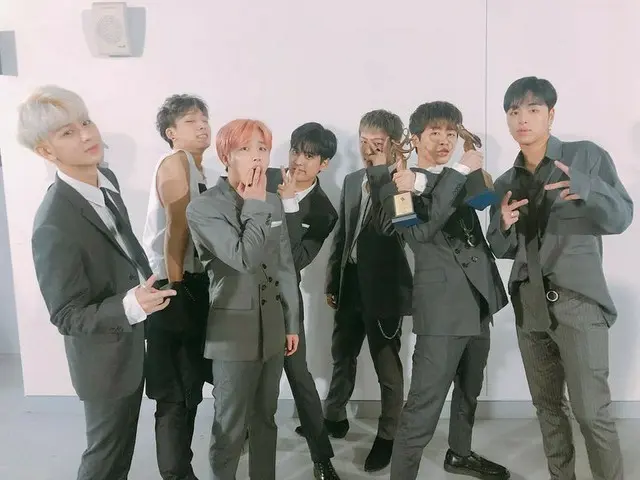 【G公式】iKON Chan、「ソウル歌謡大賞」での写真を公開。