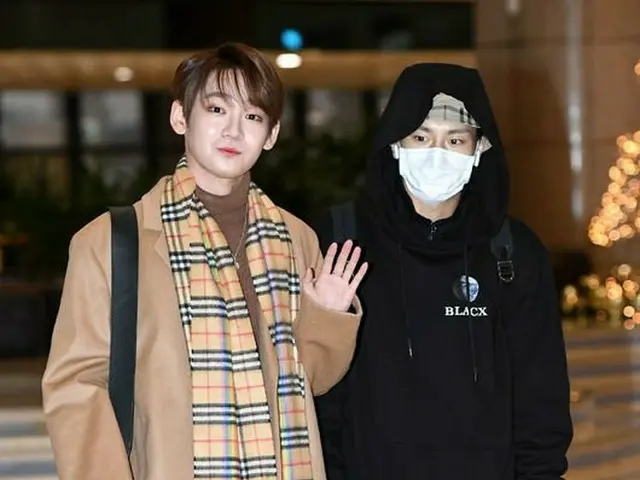 JBJ 95 ケンタ、サンギュン、出国の様子