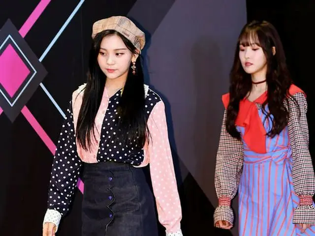GFRIEND、Mnet「M COUNTDOWN」生放送前のフォトウォールに出席