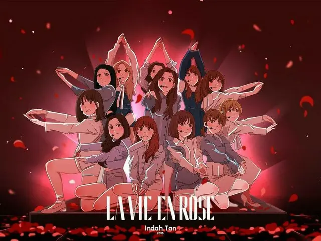 IZ*ONE のファンアート