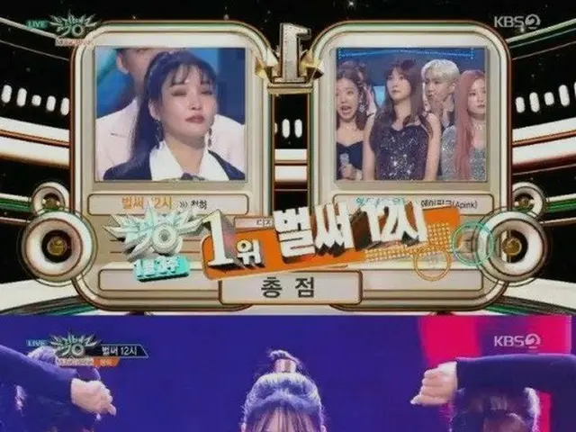 I.O.I 出身チョンハ、本日の1位