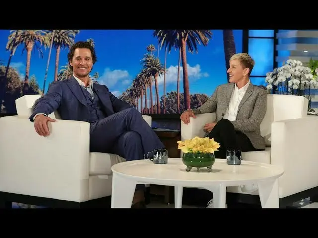ハリウッド俳優マシュー・マコノヒーが昨日放送のThe Ellen Showで防弾少年団 を語る様子