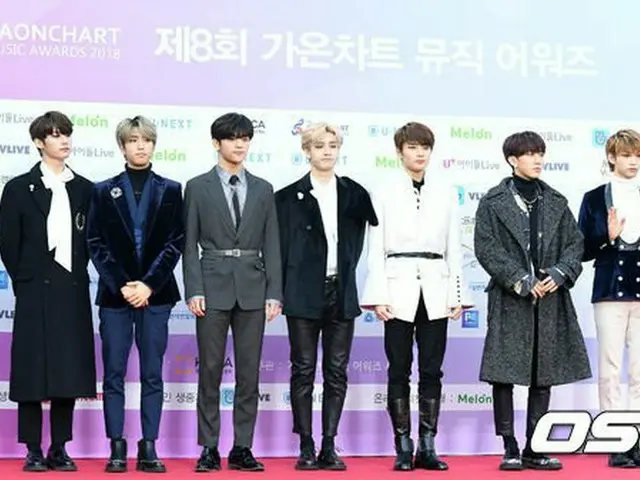 Stray Kids、「8th GAONCHART MUSIC AWARDS」レッドカーペットに登場