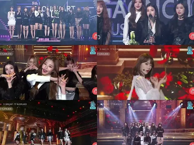 IZ*ONE、超高速で新人賞5冠を達成