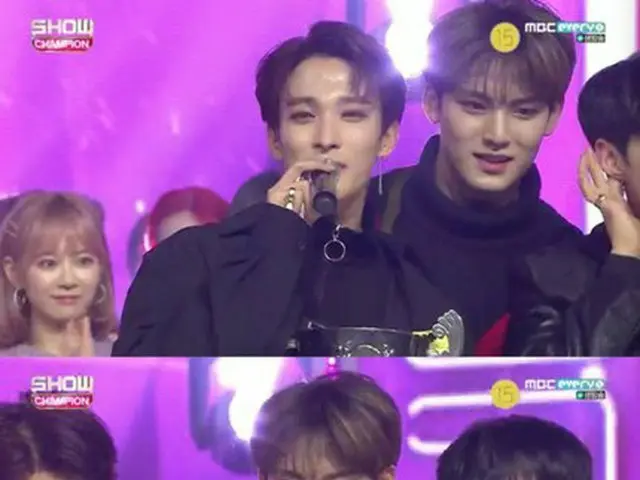 SEVENTEEN、MBC MUSIC「Show Champion」で1位