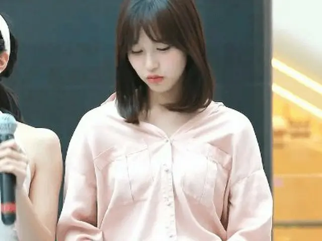 TWICE ミナ、「思わずの発見」の時の表情
