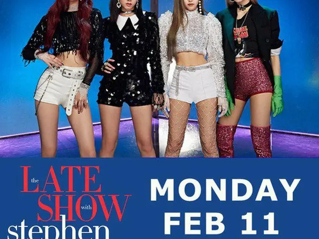 BLACKPINK、11日(現地時間)米国で最高の視聴率を誇る深夜トークショー「The Late Show with Stephen Colbert」に出演