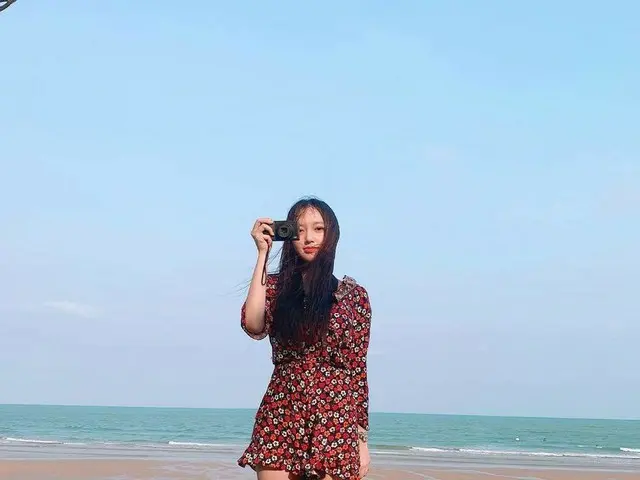 、、【g公式】宇宙少女_ソンソ、SNS更新。