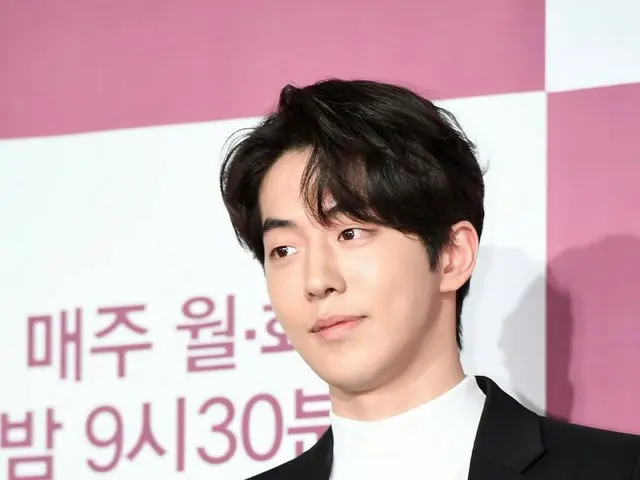 俳優ナム・ジュヒョク、JTBC新ドラマ「眩しくて」制作発表会に出席。