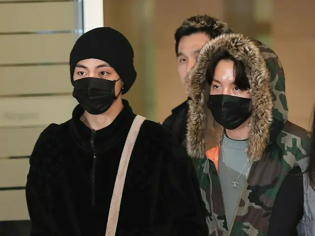 「防弾少年団」 V&J-HOPE、グラミー賞を終えて到着