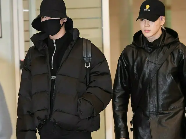 「防弾少年団」 JUNG KOOK＆JIMIN、グラミー賞を終えて到着