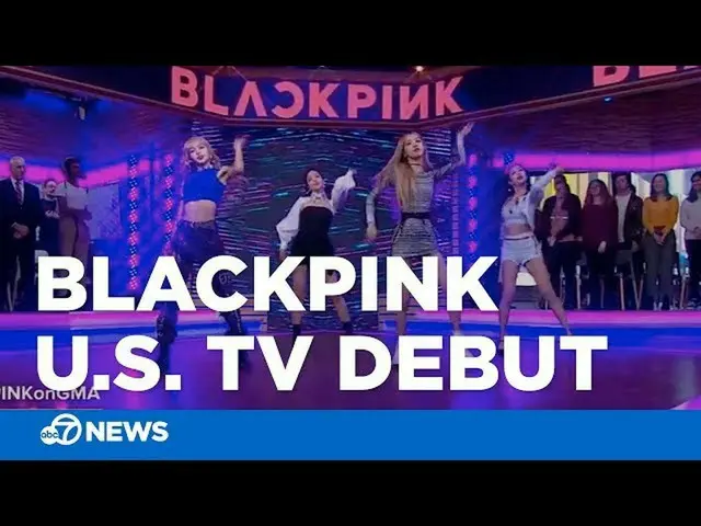 BLACKPINK、米国の朝番組デビュー