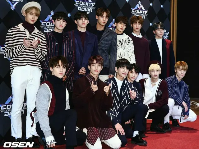 SEVENTEEN、Mnet「エムカウントダウン」リハーサルへ