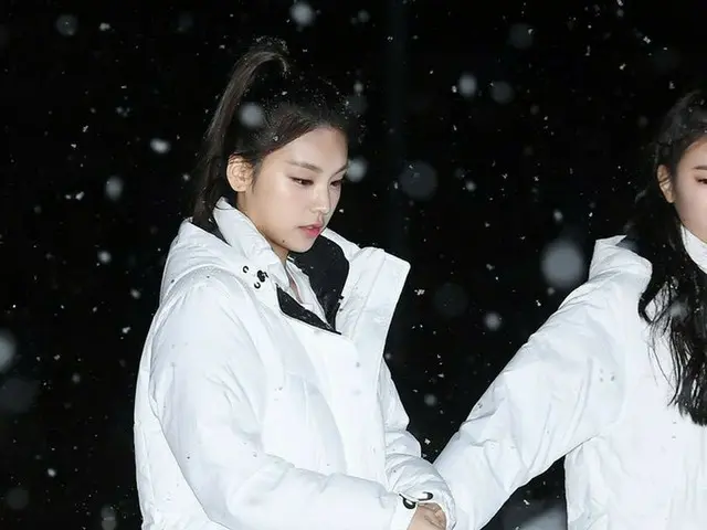 ITZY イェジ、雪の中、ミュージックバンクに初出勤中