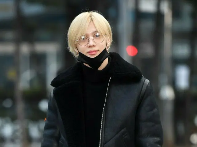 SHINee テミン、ミュージックバンク出勤中