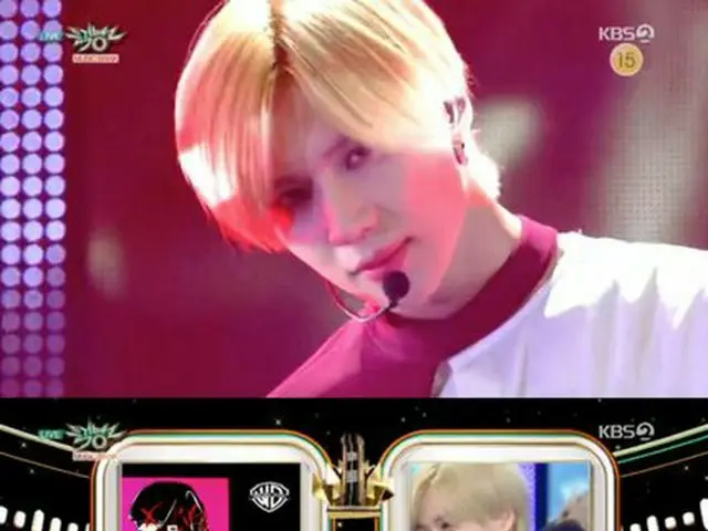 SHINee テミン、KBS「ミュージックバンク」で1位