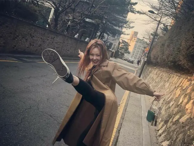 【g公式】4MINUTE_出身ヒョナ、写真を公開。
