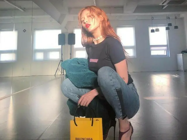 【g公式】4MINUTE_出身ヒョナ、写真公開。