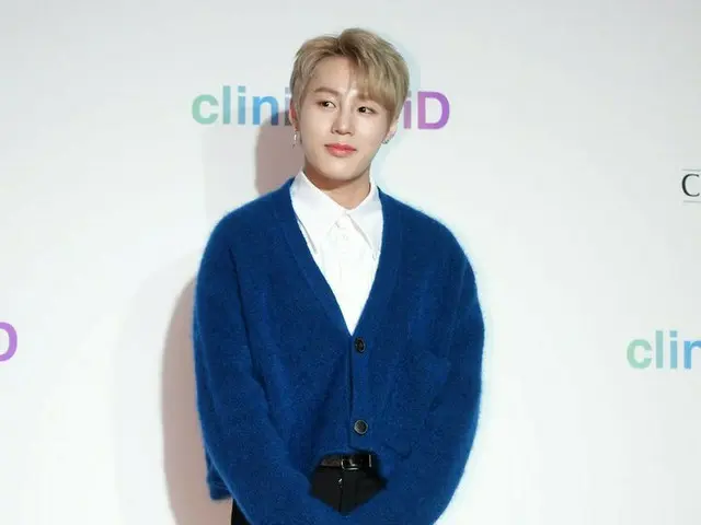 HOTSHOT ハ・ソンウン、Cliniqueのフォトウォールイベントに出席