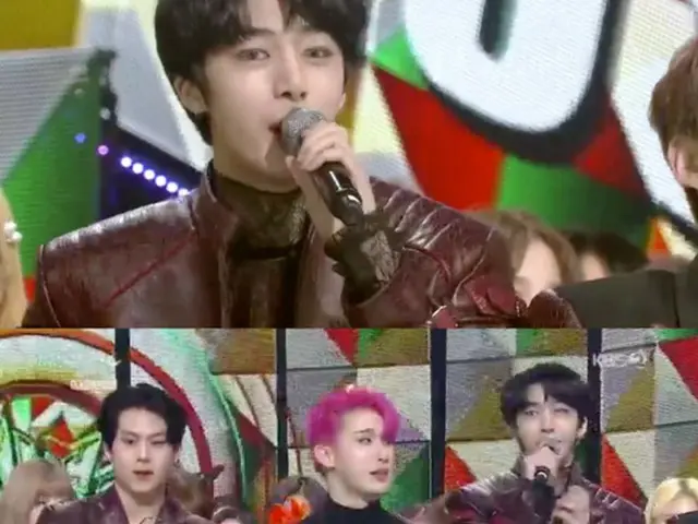 MONSTA X、KBS「ミュージックバンク」1位で4冠達成