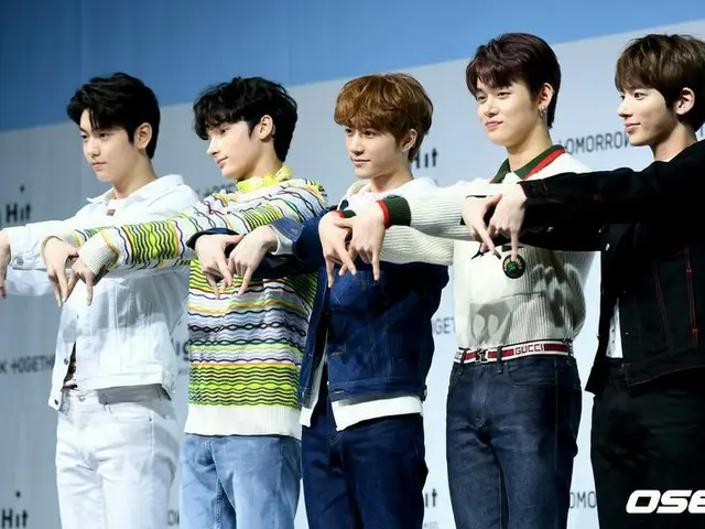 TXT、デビューアルバム「夢の章： STAR」のショーケースを開催