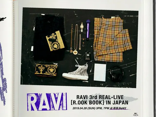 【jt公式】VIXX RAVI、初の来日コンサート 4/28(日)新宿ReNYにて「RAVI 3rd REAL-LIVE in Japan [R.OOKBOOK