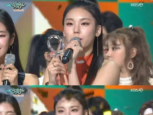 ITZY、KBS「ミュージックバンク」1位で6冠達成