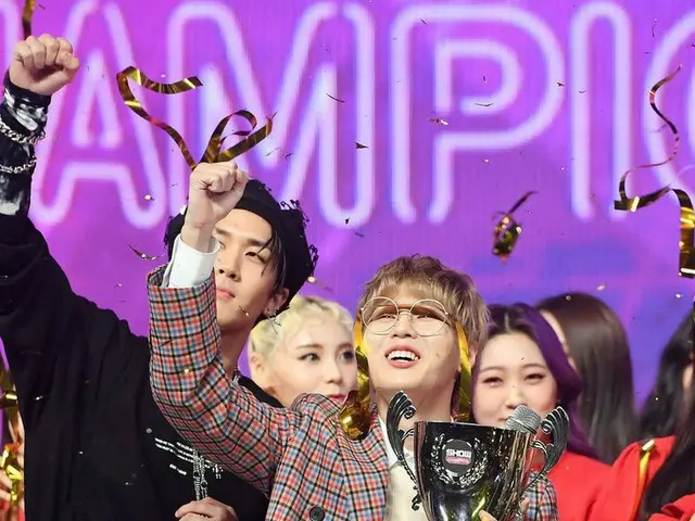 HOTSHOT ハ・ソンウン、MBC MUSIC「Show Champion」で1位