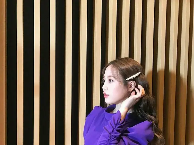 【g公式】KARA ヨンジ、SNS更新。
