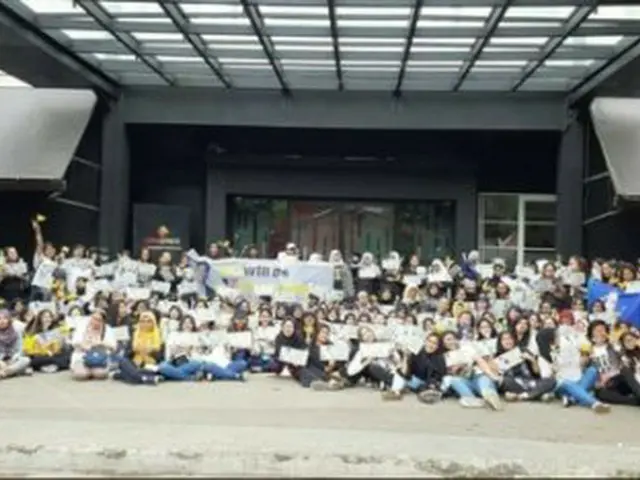 BIGBANG V.Iのインドネシアファン、現地で応援集会を開催