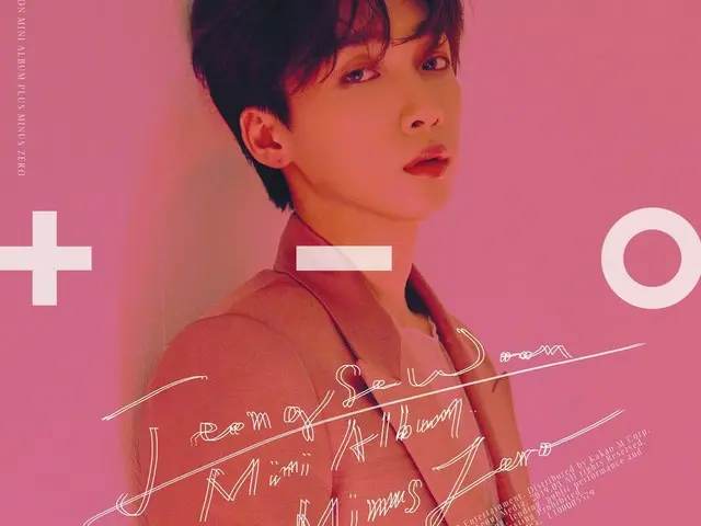 、、【T公式】チョン・セウン、JEONGSEWOON MINI ALBUM「±0」 (PLUSMINUSZERO)が発売。