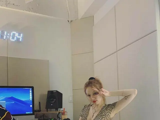 【g公式】4MINUTE_出身ヒョナ、写真を公開。
