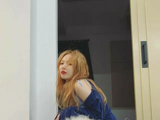 、、【g公式】4MINUTE 出身ヒョナ、SNS更新。