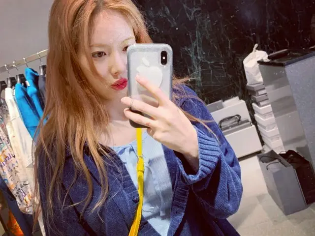 、、【g公式】4MINUTE 出身ヒョナ、SNS更新。