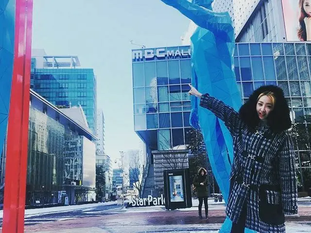 2NE1 出身 MINZY、SNS更新。