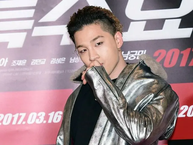 BIGBANG SOL、映画「非正規職特殊要員」のVIP試写会に出席。