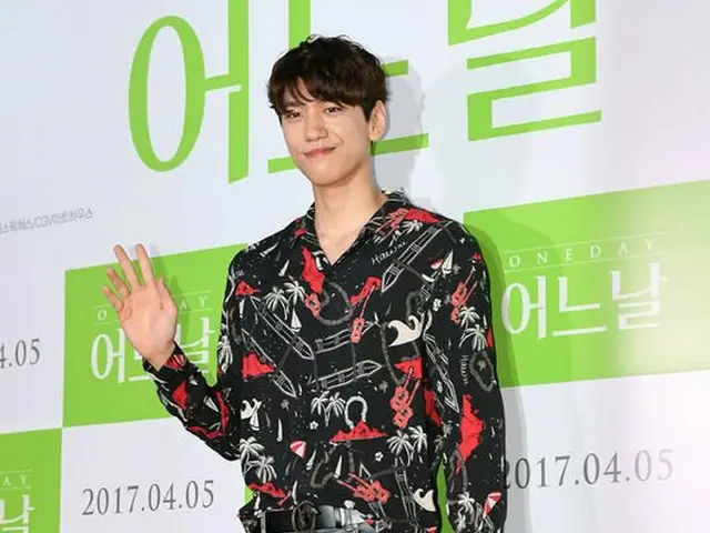 俳優ソンジュン、映画「ある日」のVIP試写会に出席。