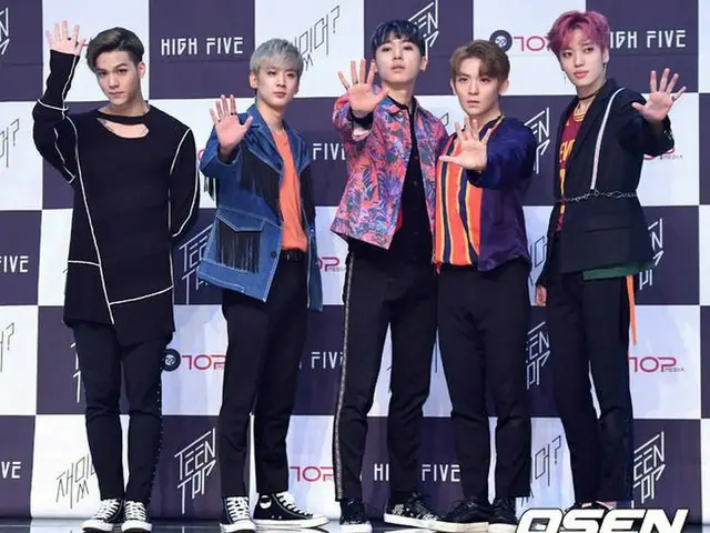5人組でカムバック TEENTOP、2ndアルバム「HIGH FIVE」ショーケースを開催。