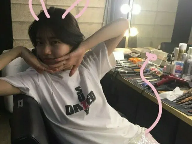 Miss A Suzy、現場公開。