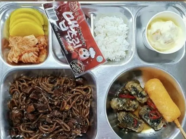 韓国学校の給食が話題