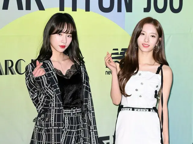宇宙少女 ソラ＆ボナ、「クァク・ヒョンジュコレクション2019 F/Wオフショー」に出席